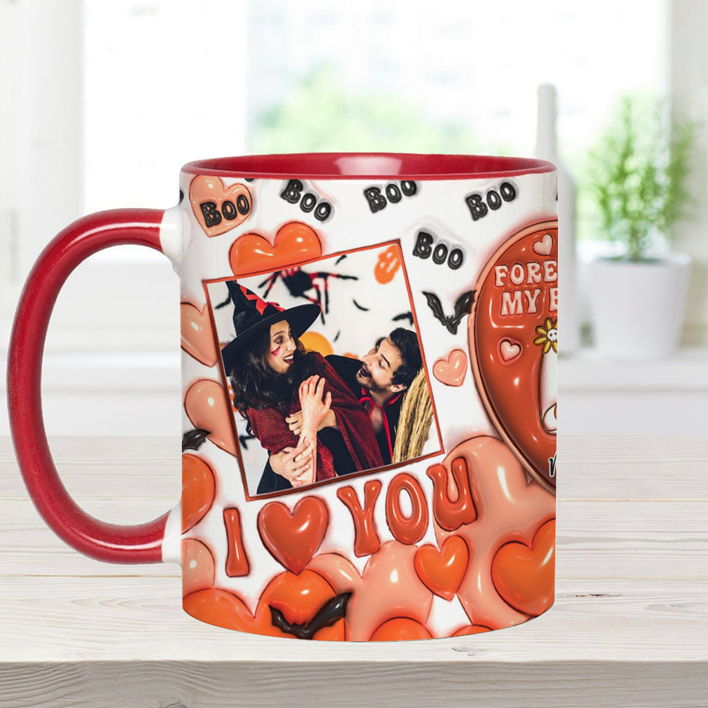 Mug personnalisé pour couple « Pour toujours mon amour »