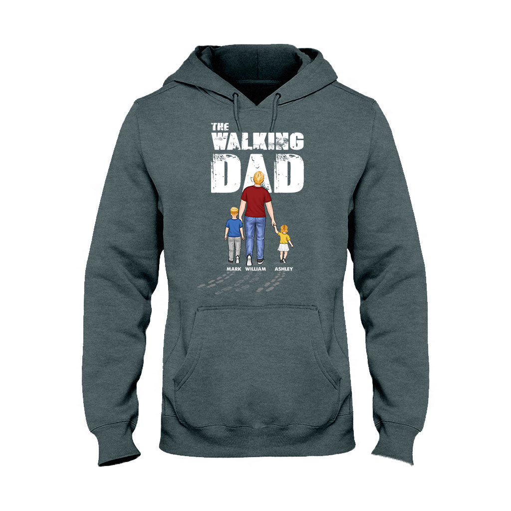 Le Papa qui marche - T-shirt et sweat à capuche personnalisés pour papa