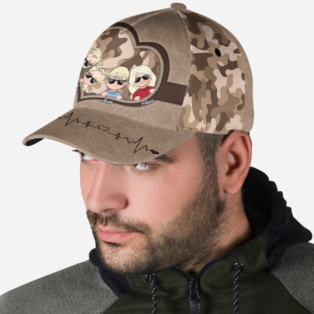 Meilleur papa/maman/grand-mère/grand-père/oncle... de tous les temps - Casquette classique personnalisée pour père