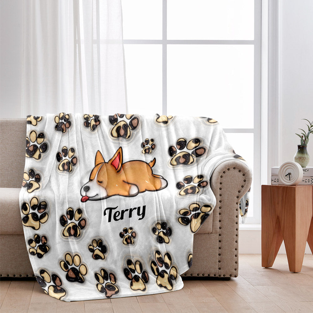 Couverture personnalisée pour chien Dog Mama Dog Mom