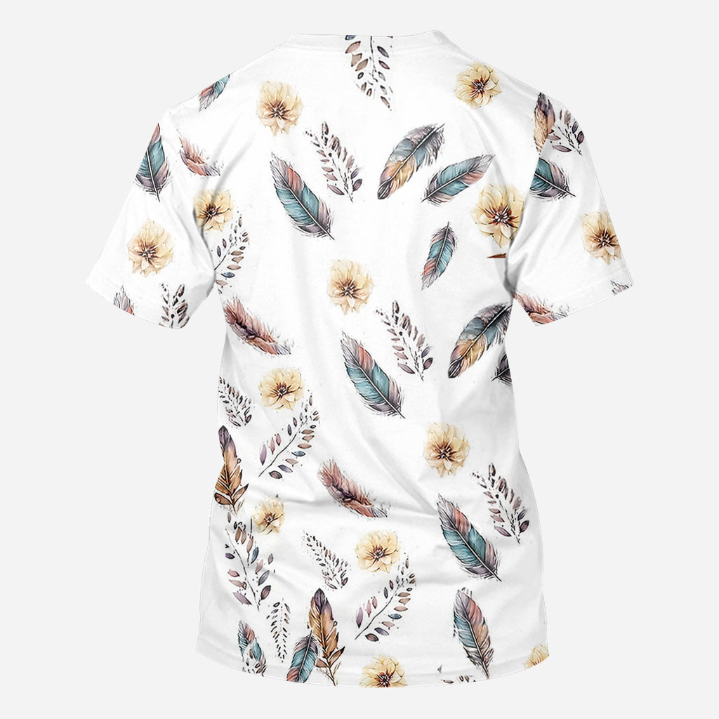 Baby Highland Cow In a Bucket - Personalized All Over Shirt