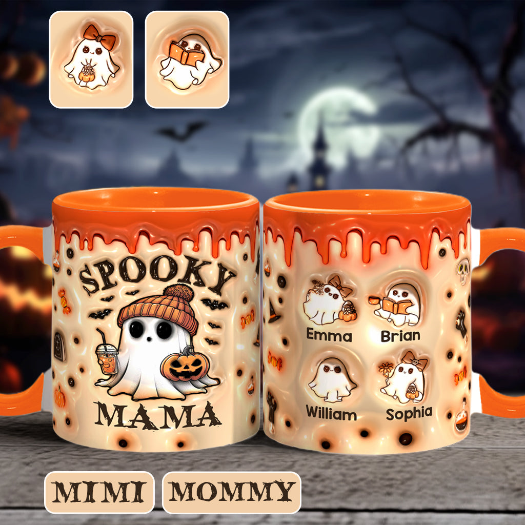 Mug personnalisé Halloween Boo Jee Mama - Cadeau pour maman