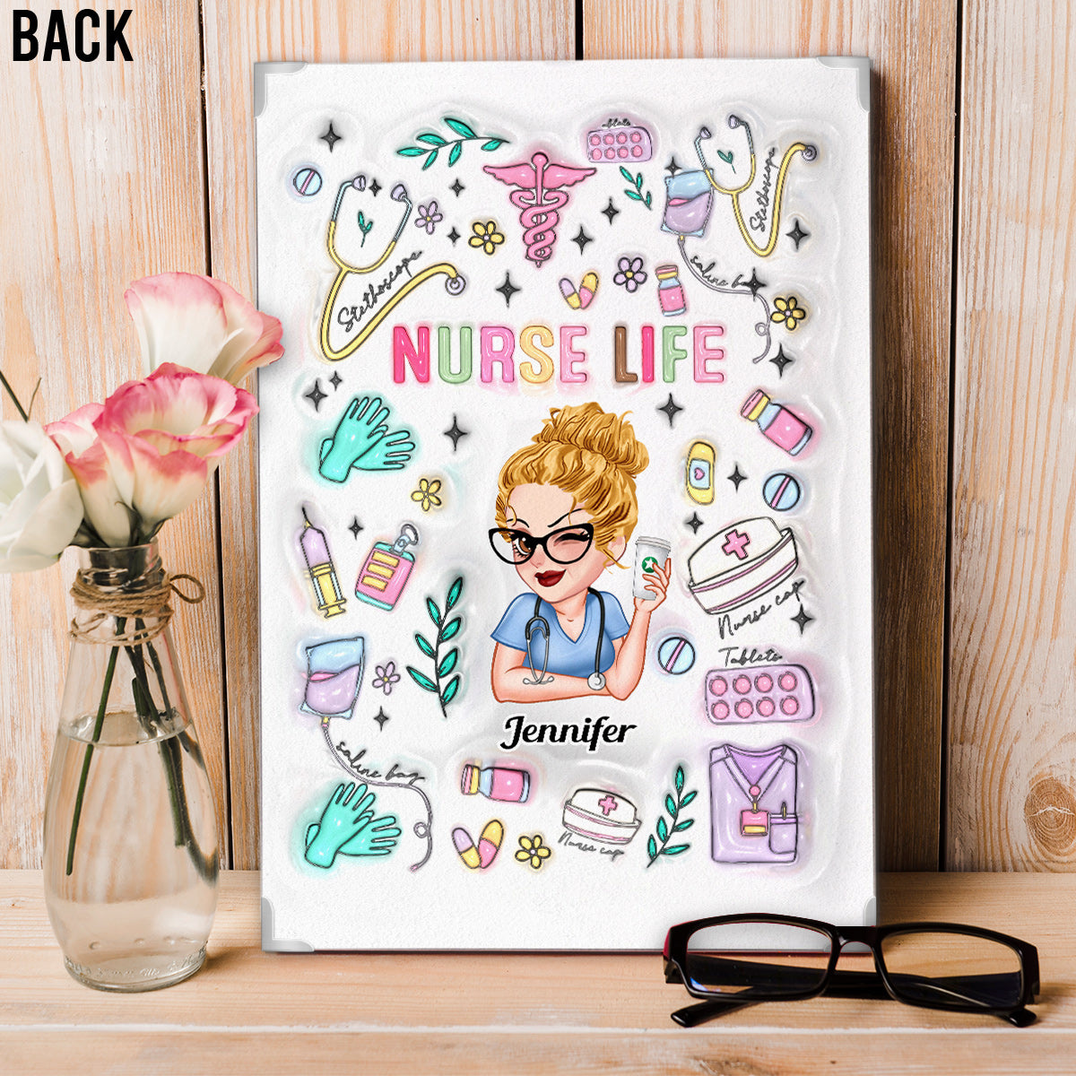 Nurse Life - Personalized Nurse Clipboard