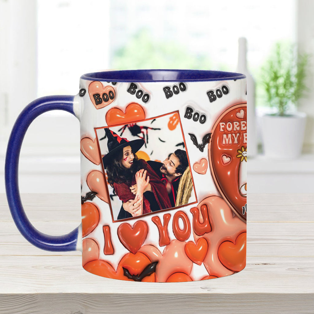 Mug personnalisé pour couple « Pour toujours mon amour »