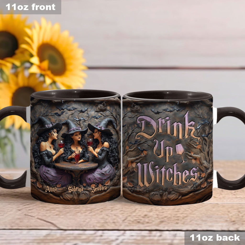 À la vôtre, sorcières ! - Mug personnalisé pour meilleure amie