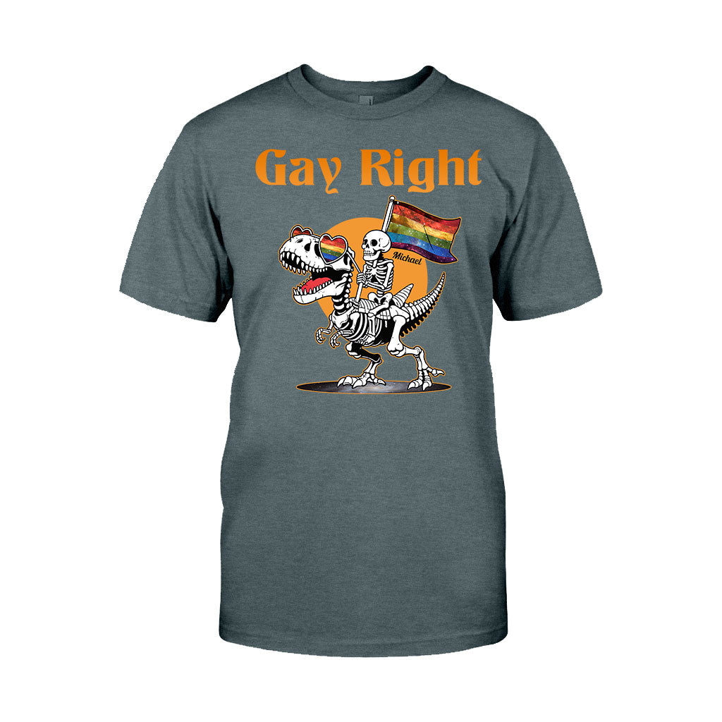 Droits des homosexuels - T-shirt et sweat à capuche personnalisés de soutien LGBT