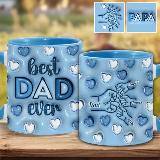 Meilleur papa du monde - Mug personnalisé « Papa idéal »