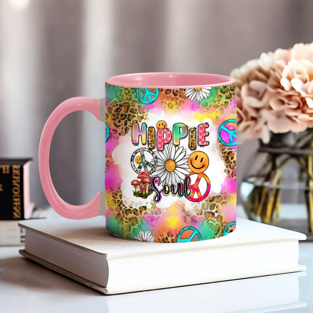 Mug personnalisé style hippie et western