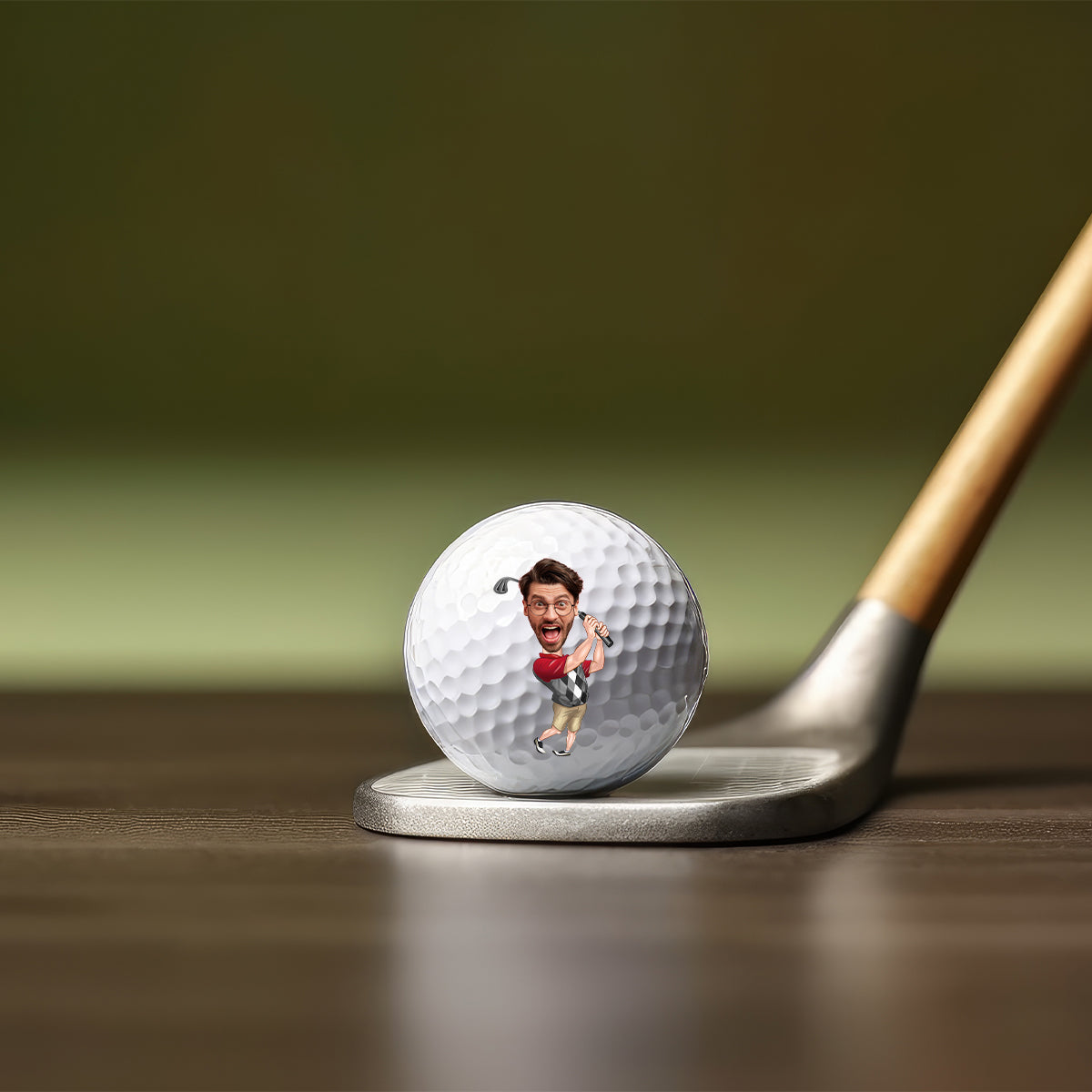 If Found Return To This Guy - Personalized Golf Golf Ball