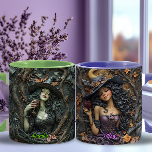 À votre santé, sorcières ! - Mug personnalisé à motif sorcière