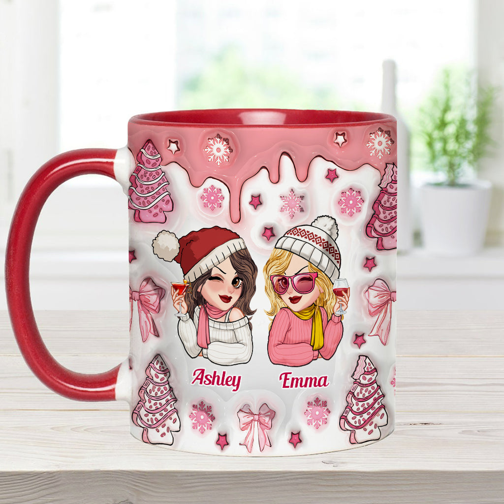 Meilleures amies du monde - Mug personnalisé Bestie Accent Mug
