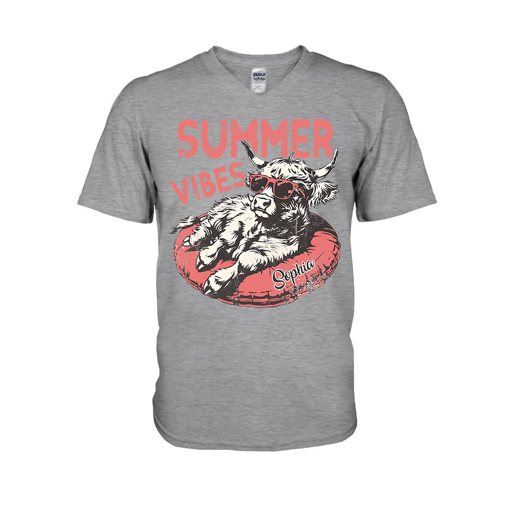 Summer Vibes - Personalized T-shirt And Hoodie