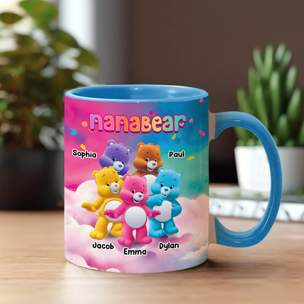 Mug personnalisé Nanabear - Accent pour grand-mère