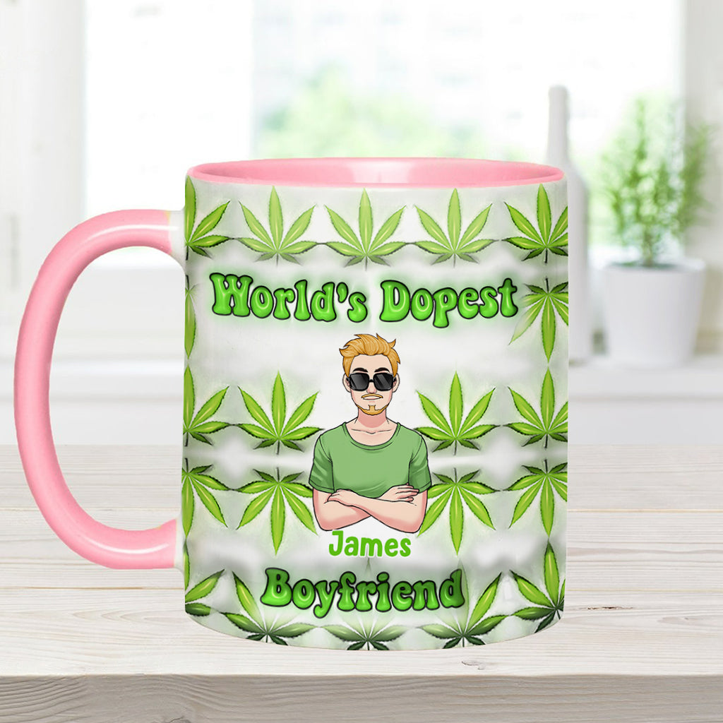Meilleures Amies - Mug personnalisé avec une touche cannabis