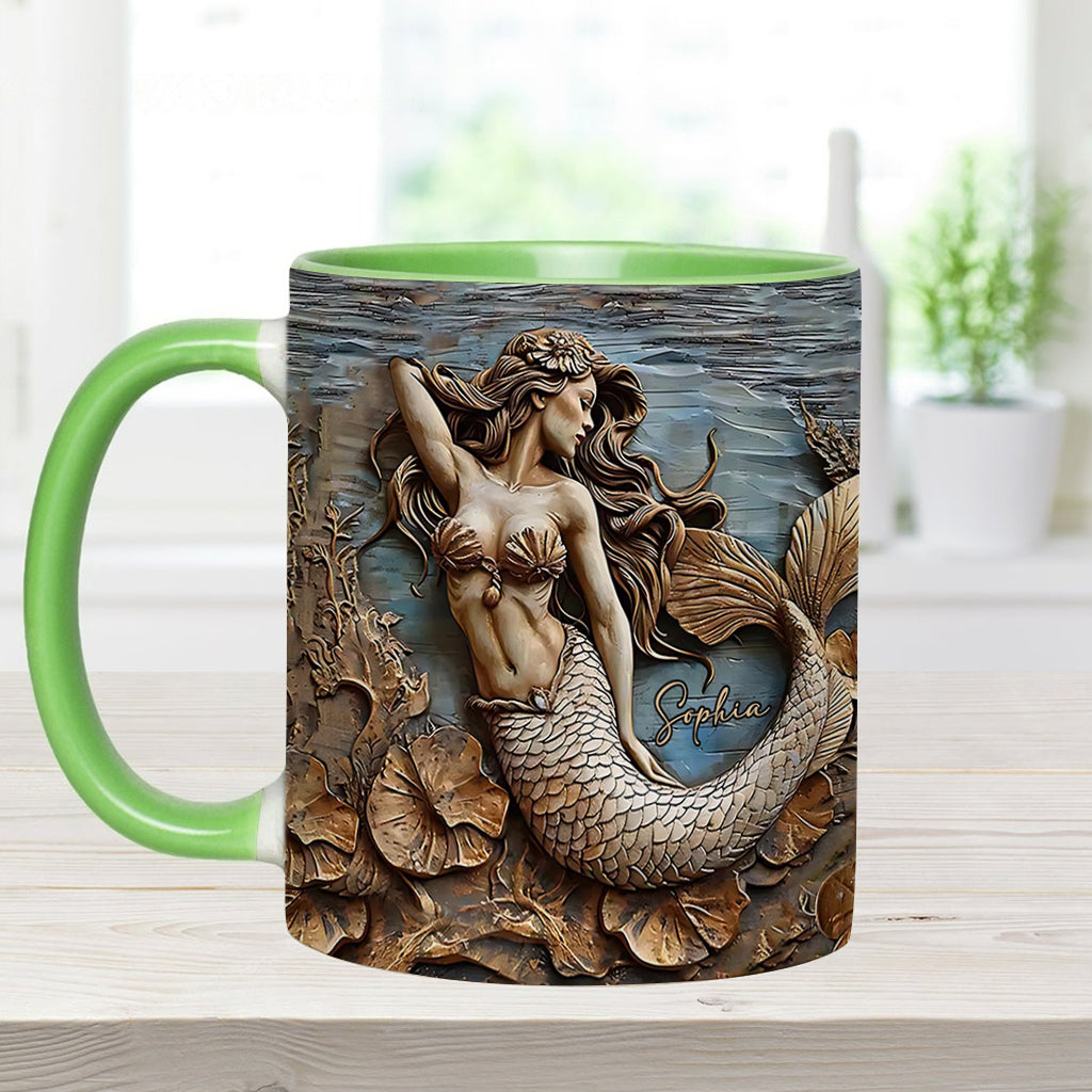 Mug personnalisé à motif sirène - Magnifique sirène