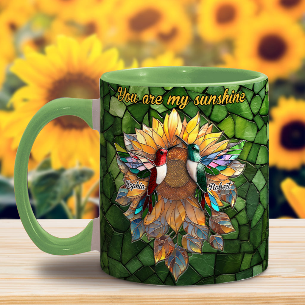 Tu es mon rayon de soleil - Mug personnalisé pour couple