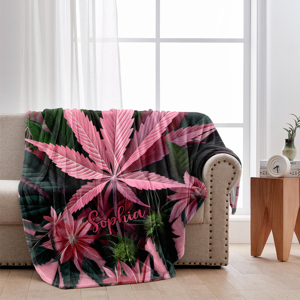 Free Your Mind - Personalized Weed Blanket