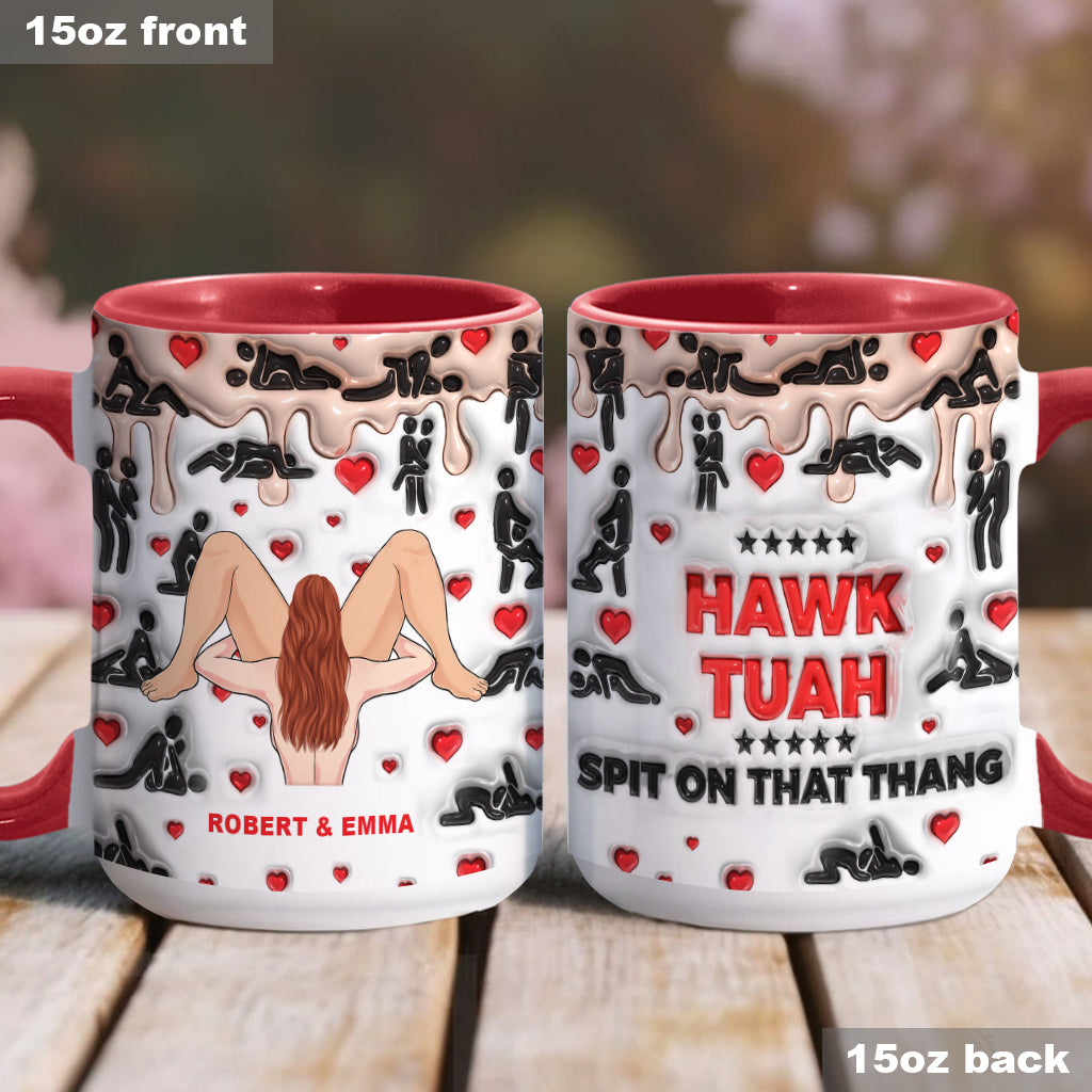 Cracher sur ce truc - Mug personnalisé pour couple