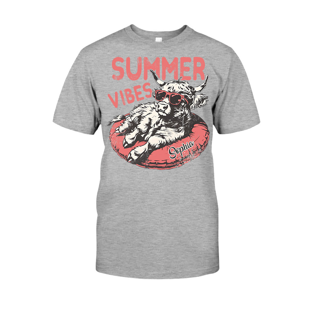 Summer Vibes - Personalized T-shirt And Hoodie