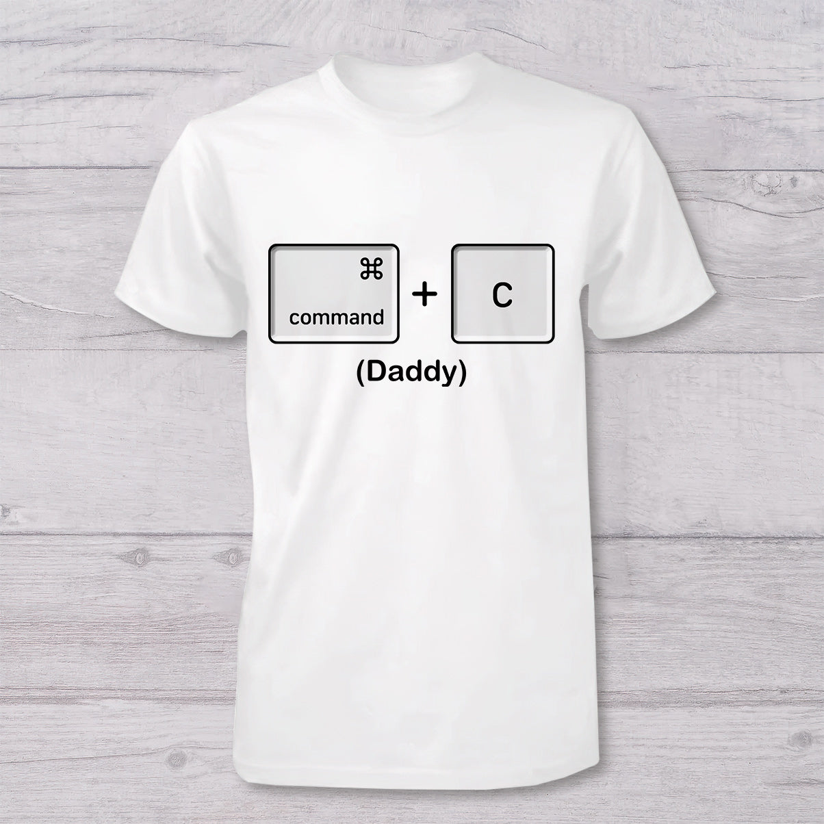 T-shirt et body personnalisés « Tel père, tel fils, telle fille » (humour) - Papa et bébé