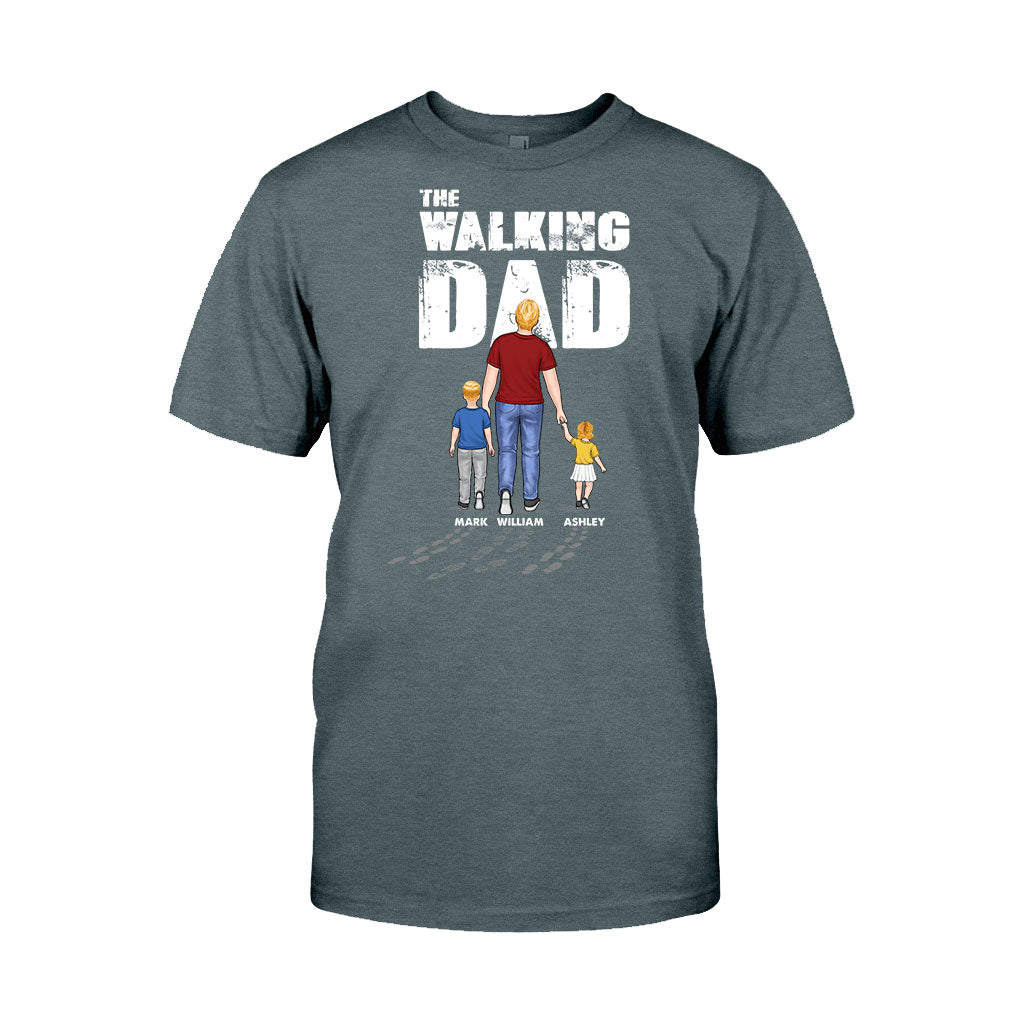 Le Papa qui marche - T-shirt et sweat à capuche personnalisés pour papa