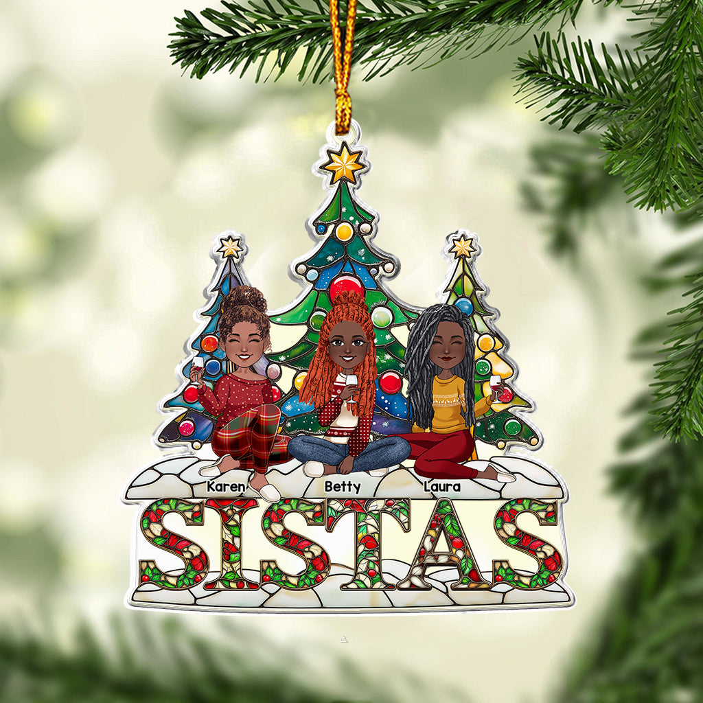 Sistas - Ornement personnalisé pour meilleure amie