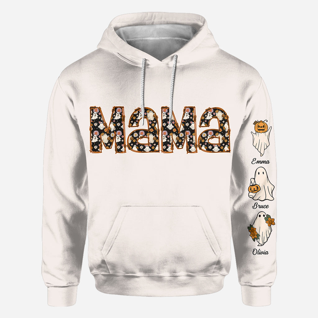 T-shirt personnalisé « Maman Grand-mère Effrayante »