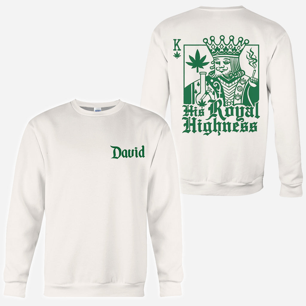 The Royal Highness - Personalized Weed All Over Shirt