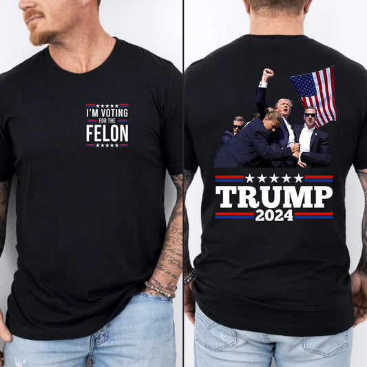 T-shirt « Je vote », T-shirt « Battons-nous ! Battons-nous ! », T-shirt de rassemblement 2024