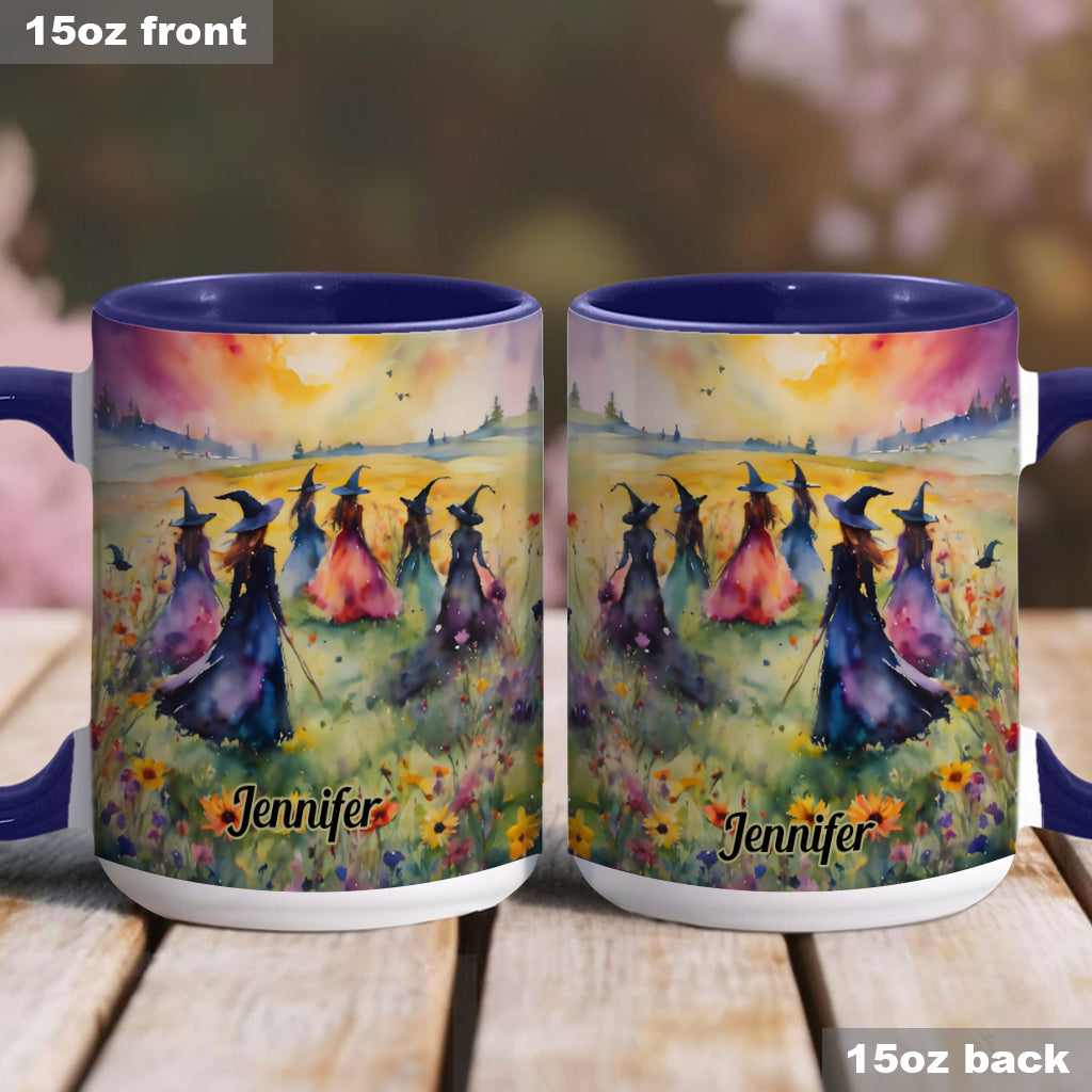 Mug personnalisé « Sorcières à l'aquarelle » - Collection de sorcières