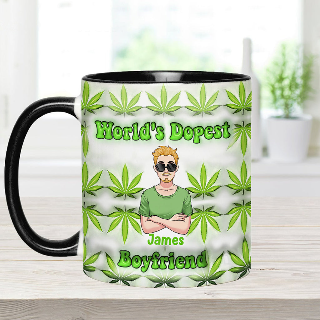 Meilleures Amies - Mug personnalisé avec une touche cannabis