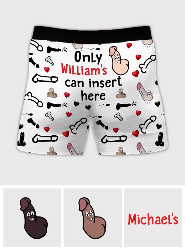 Only You - Boxers personnalisés pour hommes, soutien LGBT