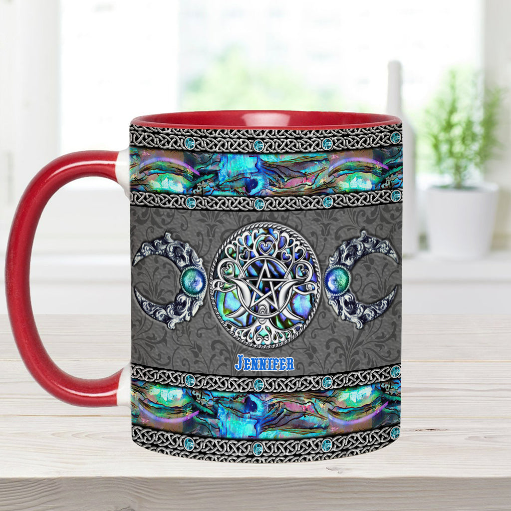 Mug personnalisé Triple Lune - Thème Sorcière