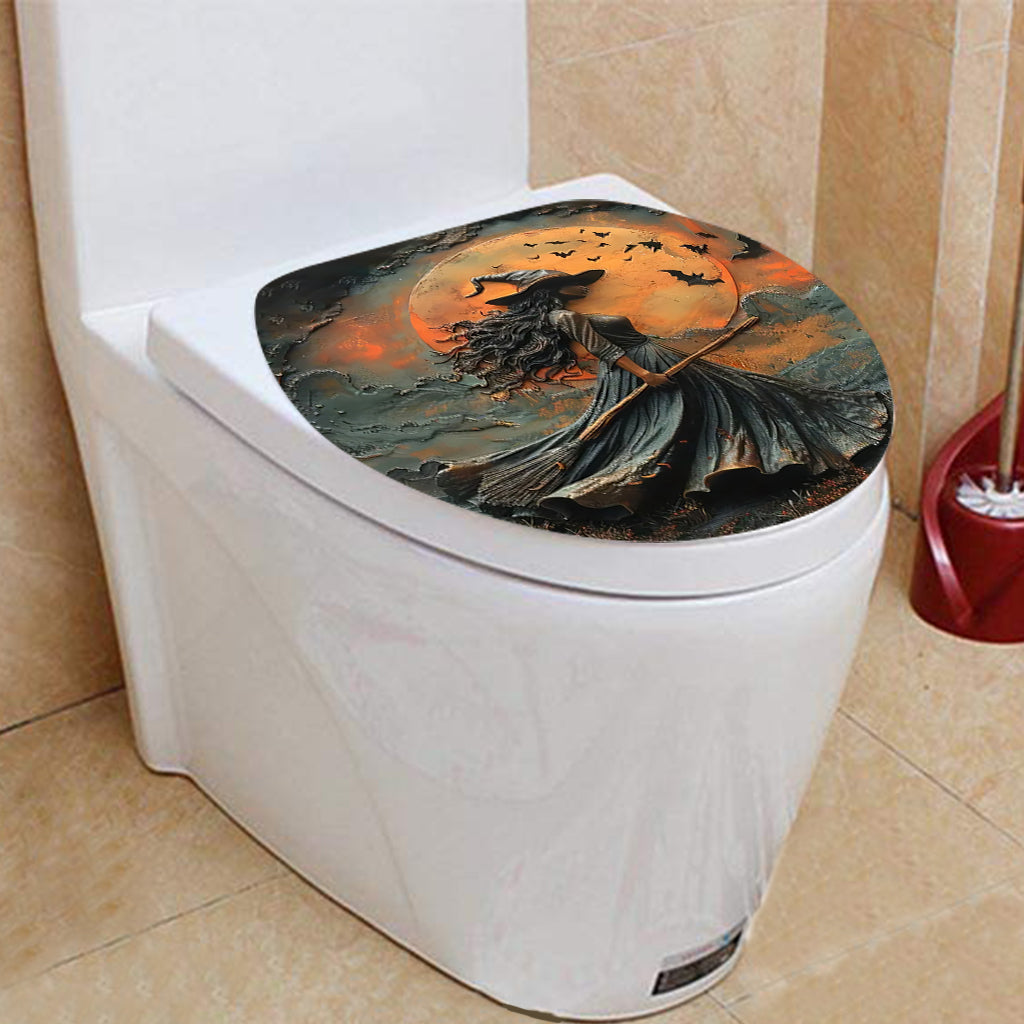 Ensemble rideau et tapis de bain sorcière magnifique