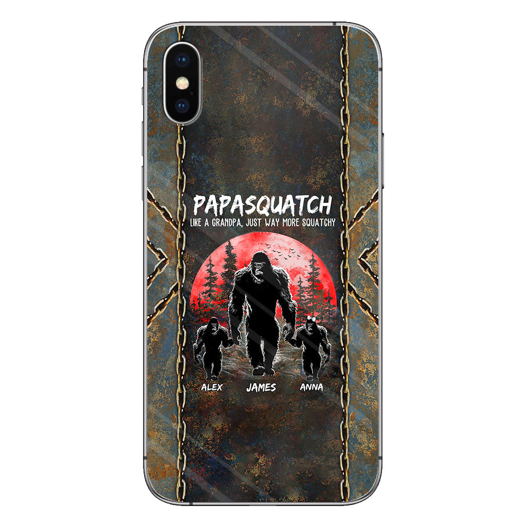 Grandpasquatch - Coque de téléphone personnalisée pour papa
