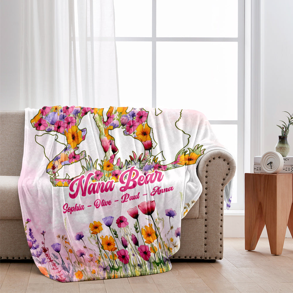 Couverture personnalisée Maman Ours