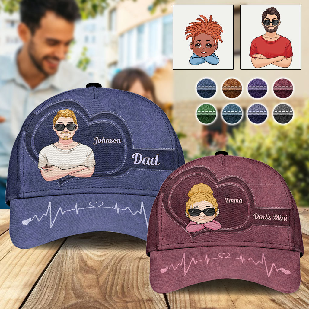 Dad & Dad's Mini - Personalized Father Classic Cap