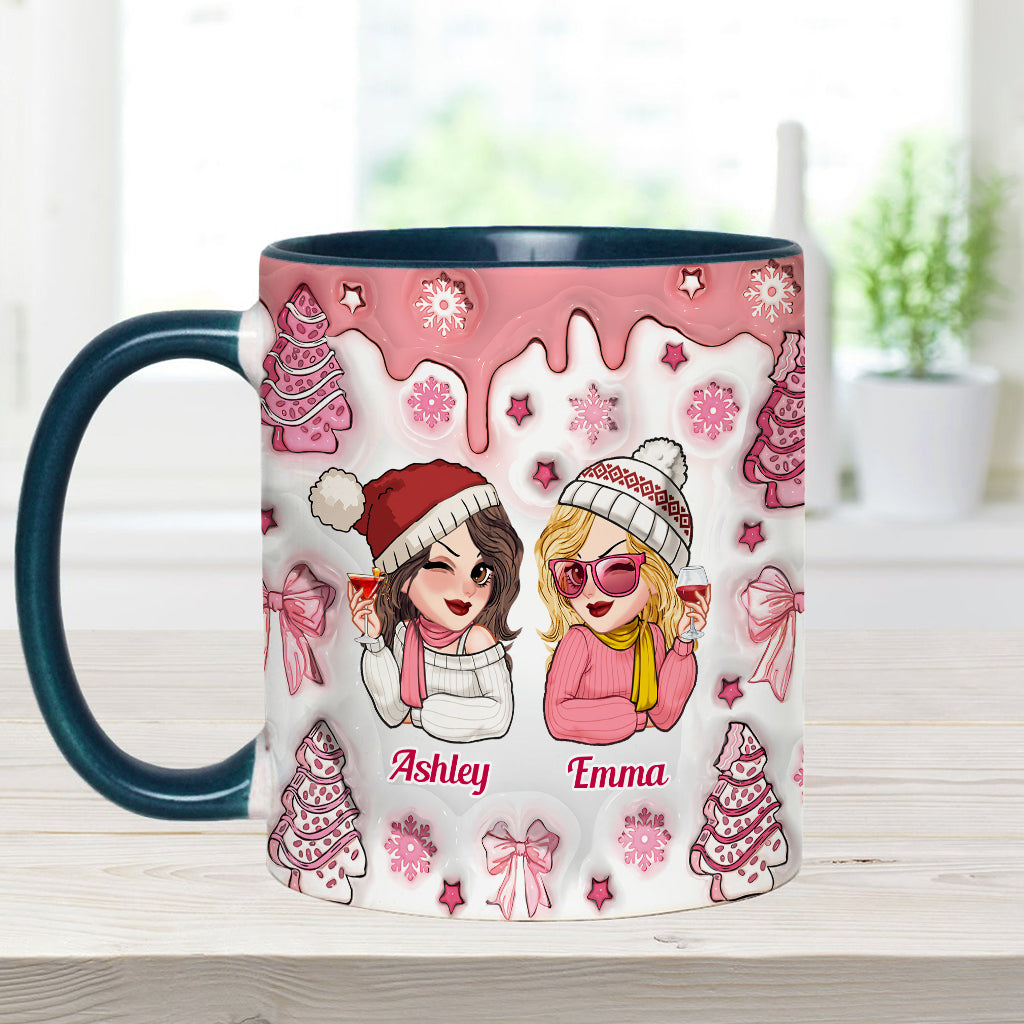 Meilleures amies du monde - Mug personnalisé Bestie Accent Mug
