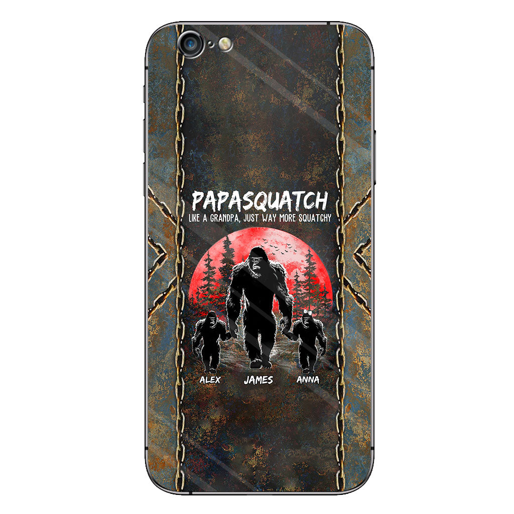 Grandpasquatch - Coque de téléphone personnalisée pour papa
