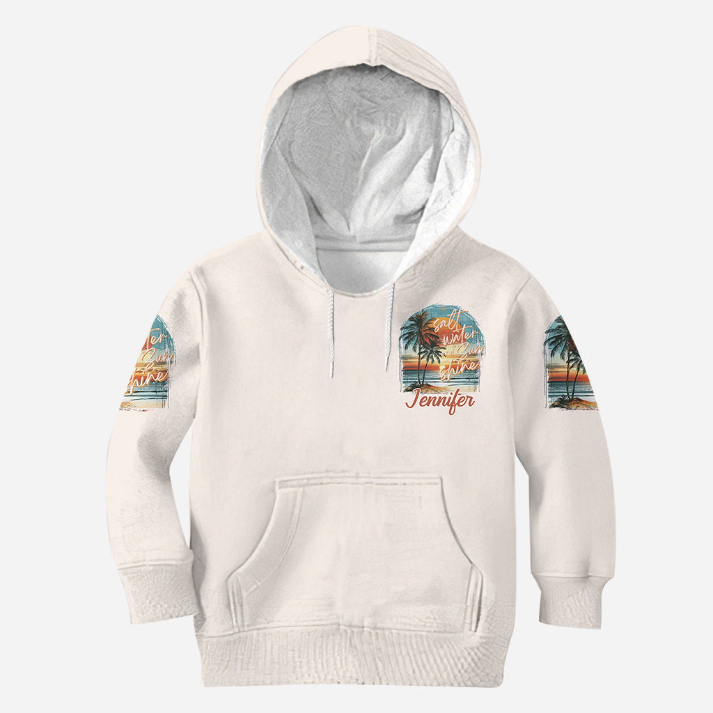 T-shirt personnalisé « Salt Water Sunshine » pour amoureux de la mer
