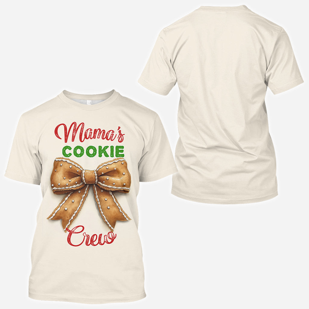 L'équipe de biscuits de grand-mère - T-shirt personnalisé « Maman »