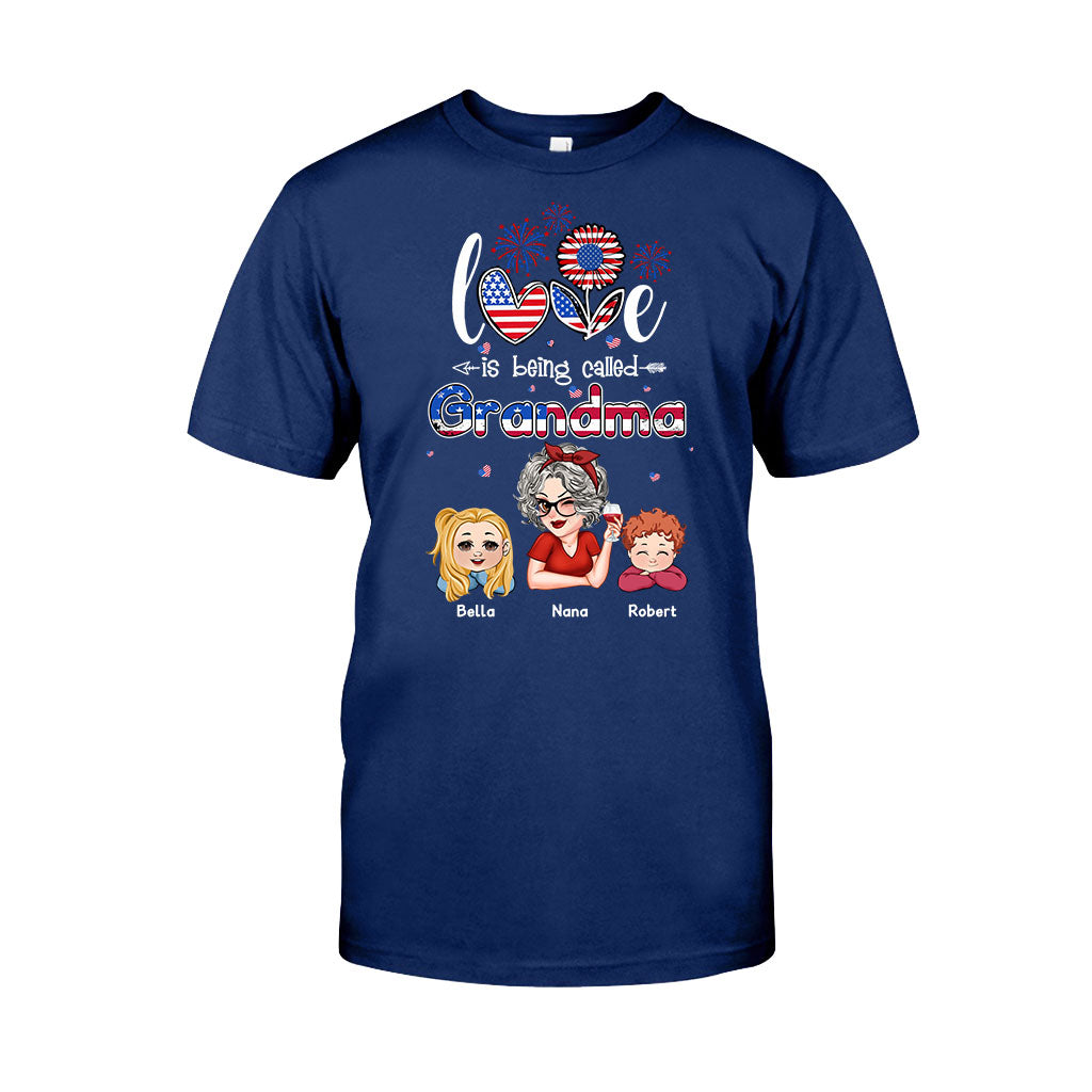 Heureuse d'être appelée Nana Grandpa Gigi - T-shirt et sweat à capuche personnalisés pour grand-mère