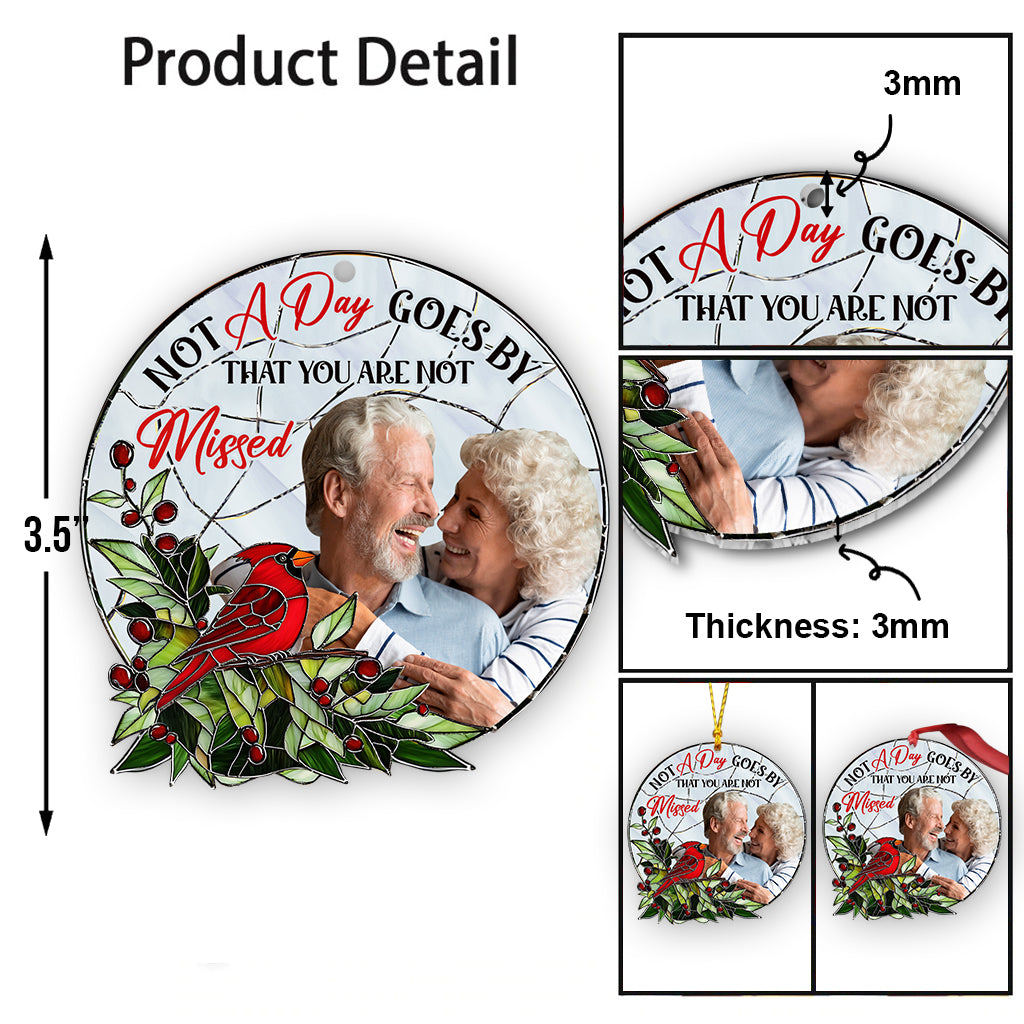 Pas un jour ne passe sans que tu ne nous manques - Ornement commémoratif personnalisé
