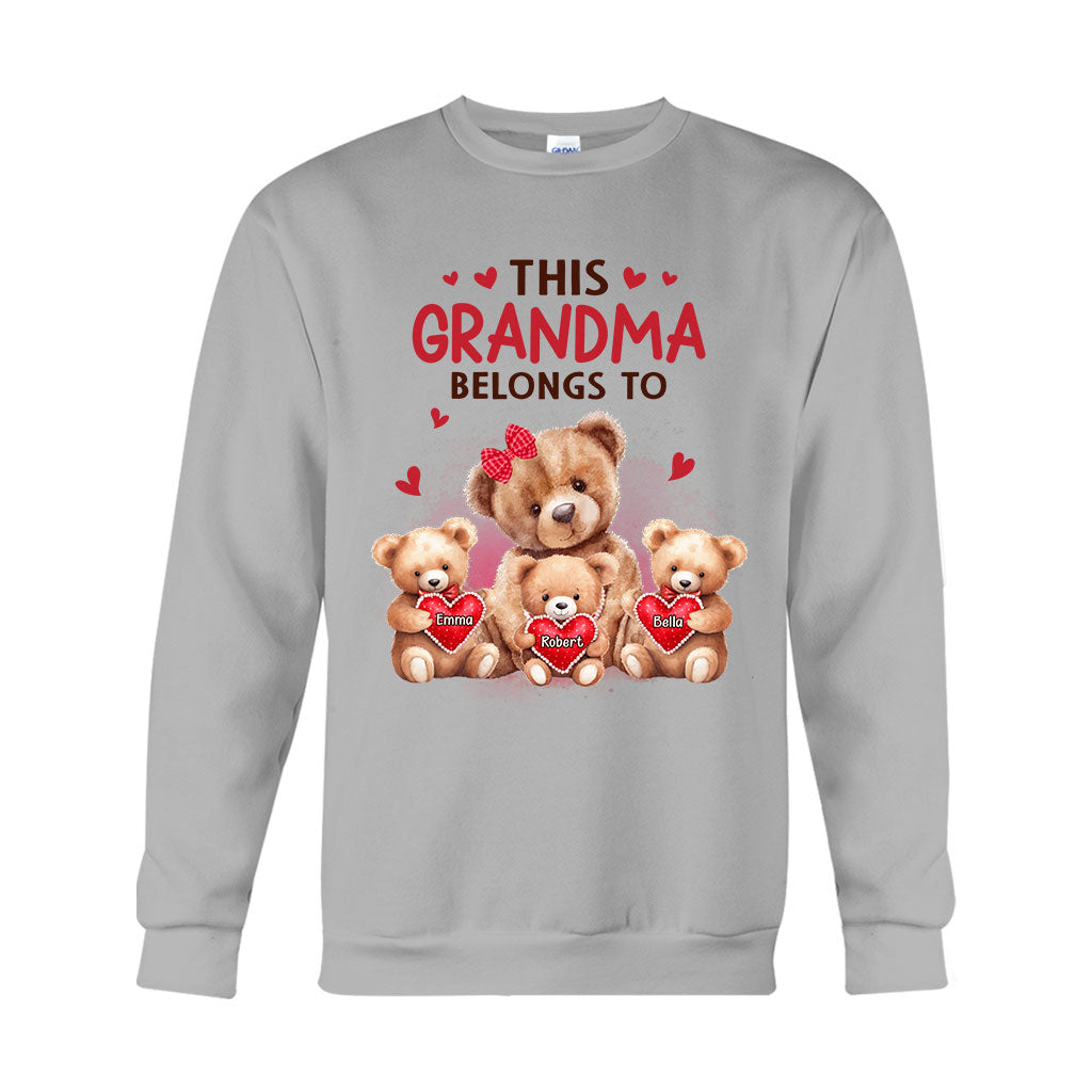 Cette grand-mère appartient à - T-shirt et sweat à capuche personnalisés pour grand-mère