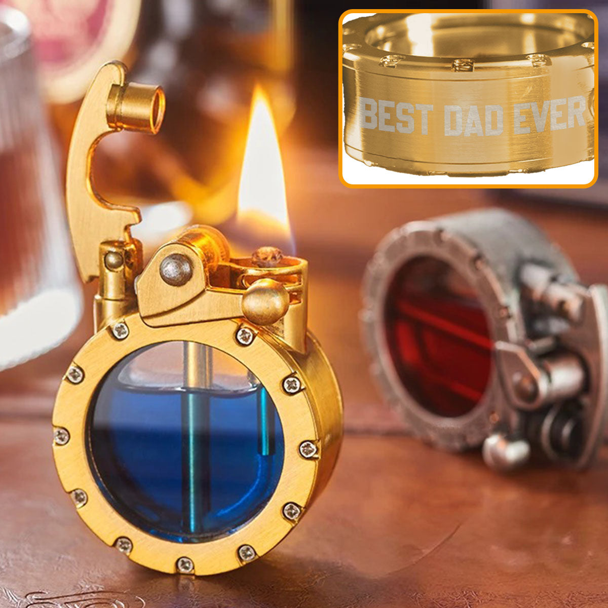 Any Text - Personalized Oil Tank Lighter