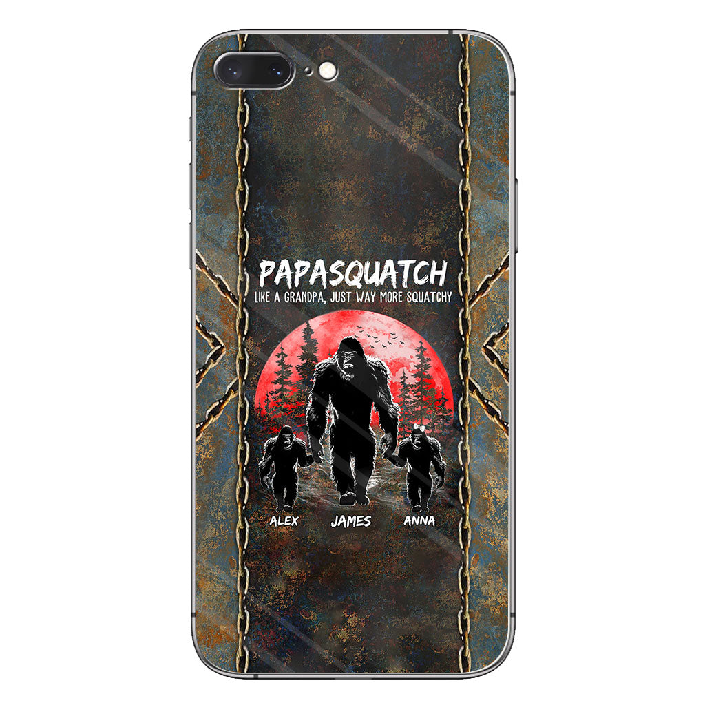 Grandpasquatch - Coque de téléphone personnalisée pour papa