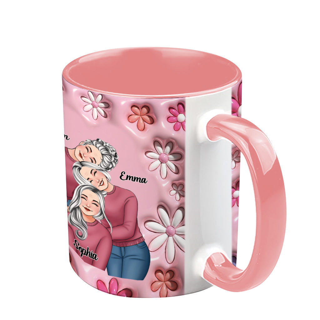 On sera amis jusqu'à la vieillesse et la sénile - Mug personnalisé pour meilleure amie