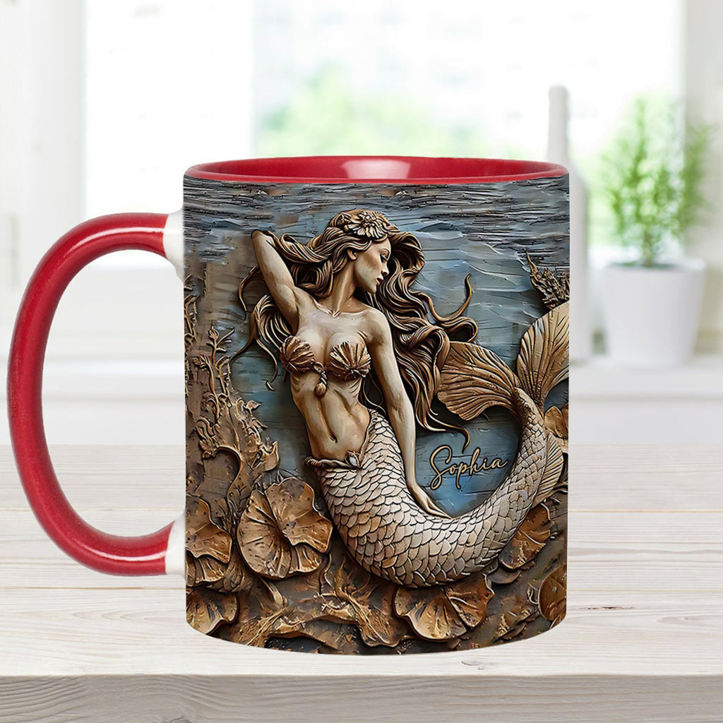 Mug personnalisé à motif sirène - Magnifique sirène
