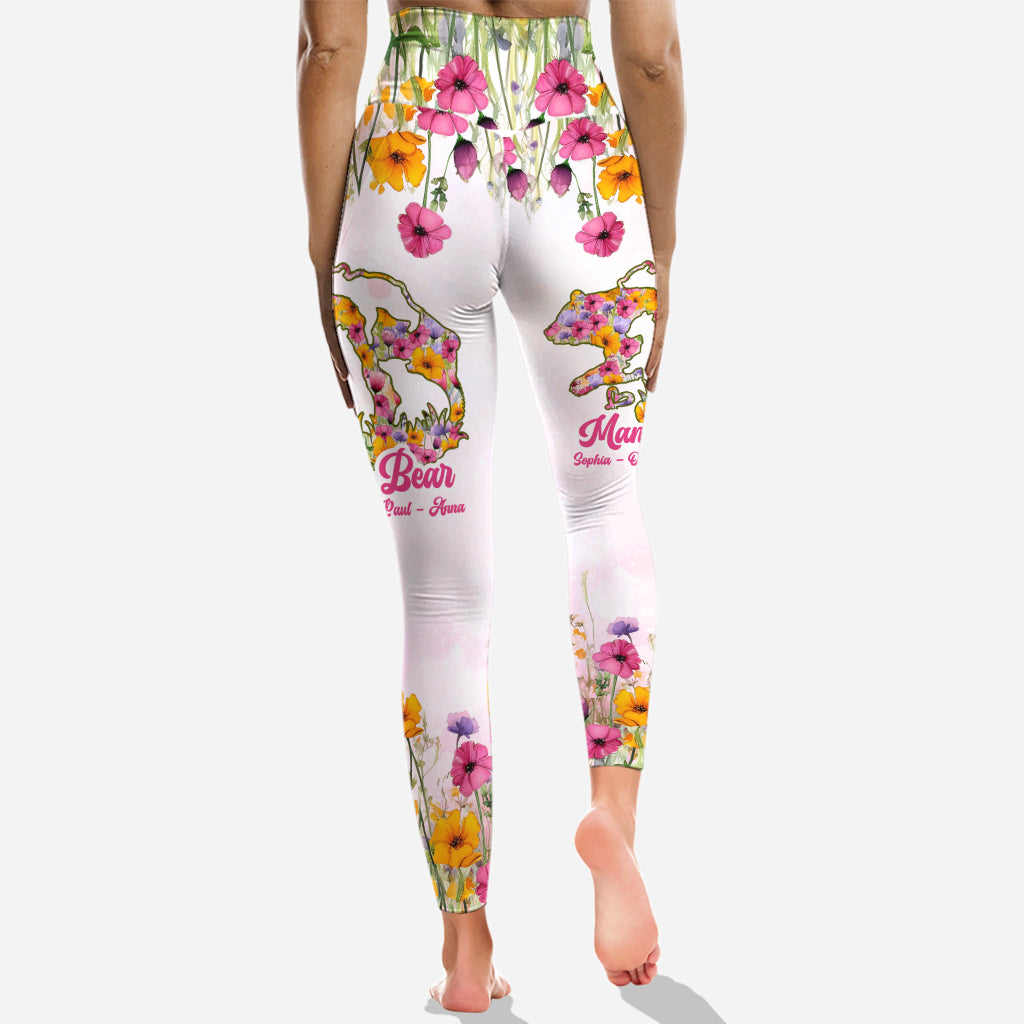 Maman Ours - Débardeur et legging personnalisés Mother Hollow