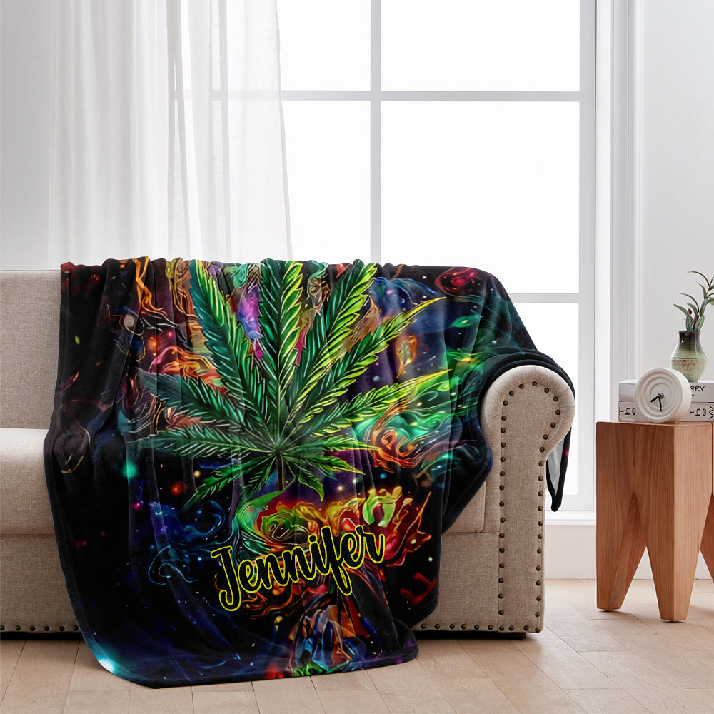Stoner Chick - Couverture personnalisée pour fumeurs de cannabis
